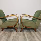 Armchairs by Jindřich Halabala