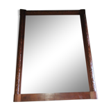 Miroir noyer, années 50/60