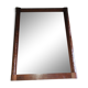 Walnut mirror, 50/60s