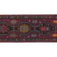 Vintage Turkish hallway rug 190x500 cm