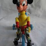 Jouet ancien à tirer Donald et Mickey