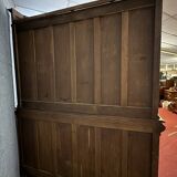 Rare Renaissance style museum library in carved oak circa 1850