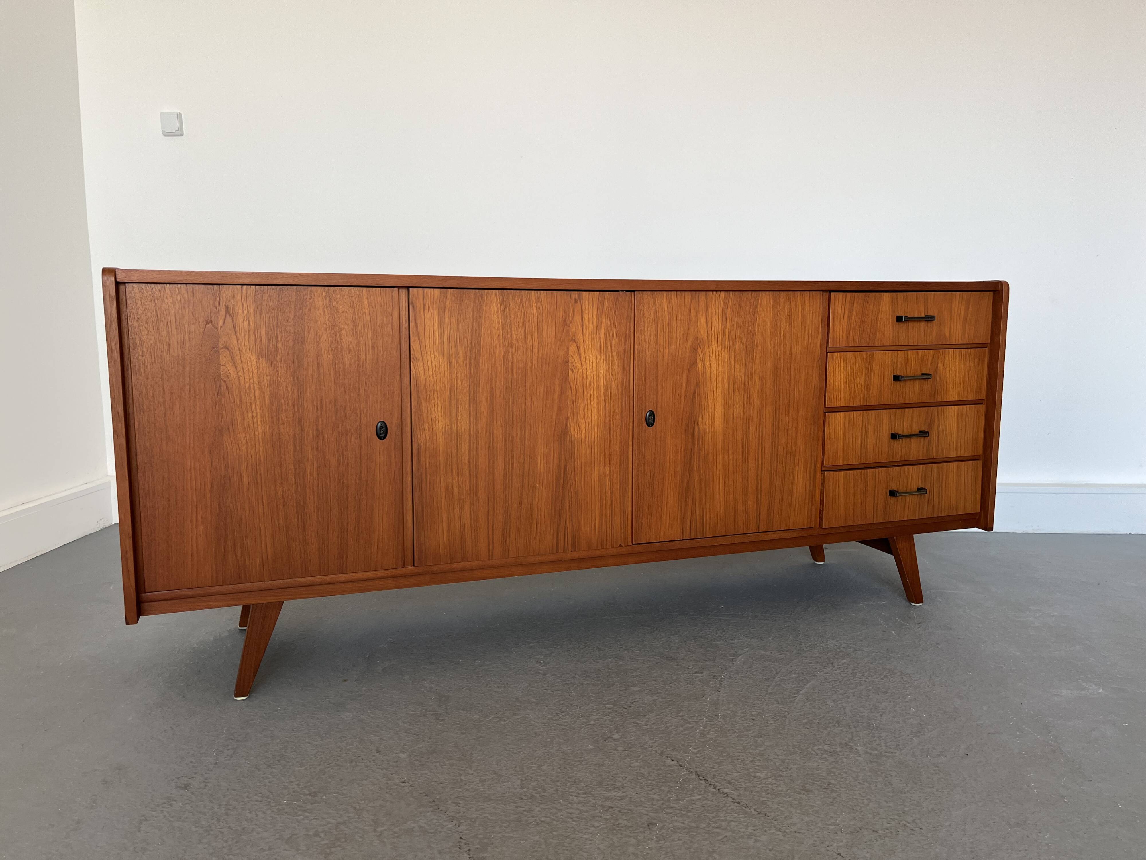 Teak sideboard Denmark 1960s