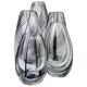 Midcentury collection of art glass vases by Vicke Lindstrand for Kosta Sweden.