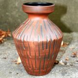 Ilkra Eldelkeramik vase, red clay, 60.