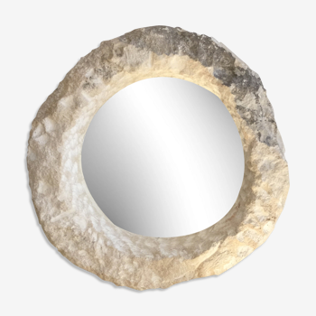 Stone mirror