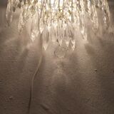 Classic crystal sconces. France, 1950s