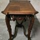 Oak side table – Louis XV style – late 19th century