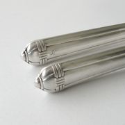 Old nutcracker in silver metal - chissed very heavy -