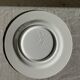 Set of 10 small dessert plates in Italian ceramic Total rim b