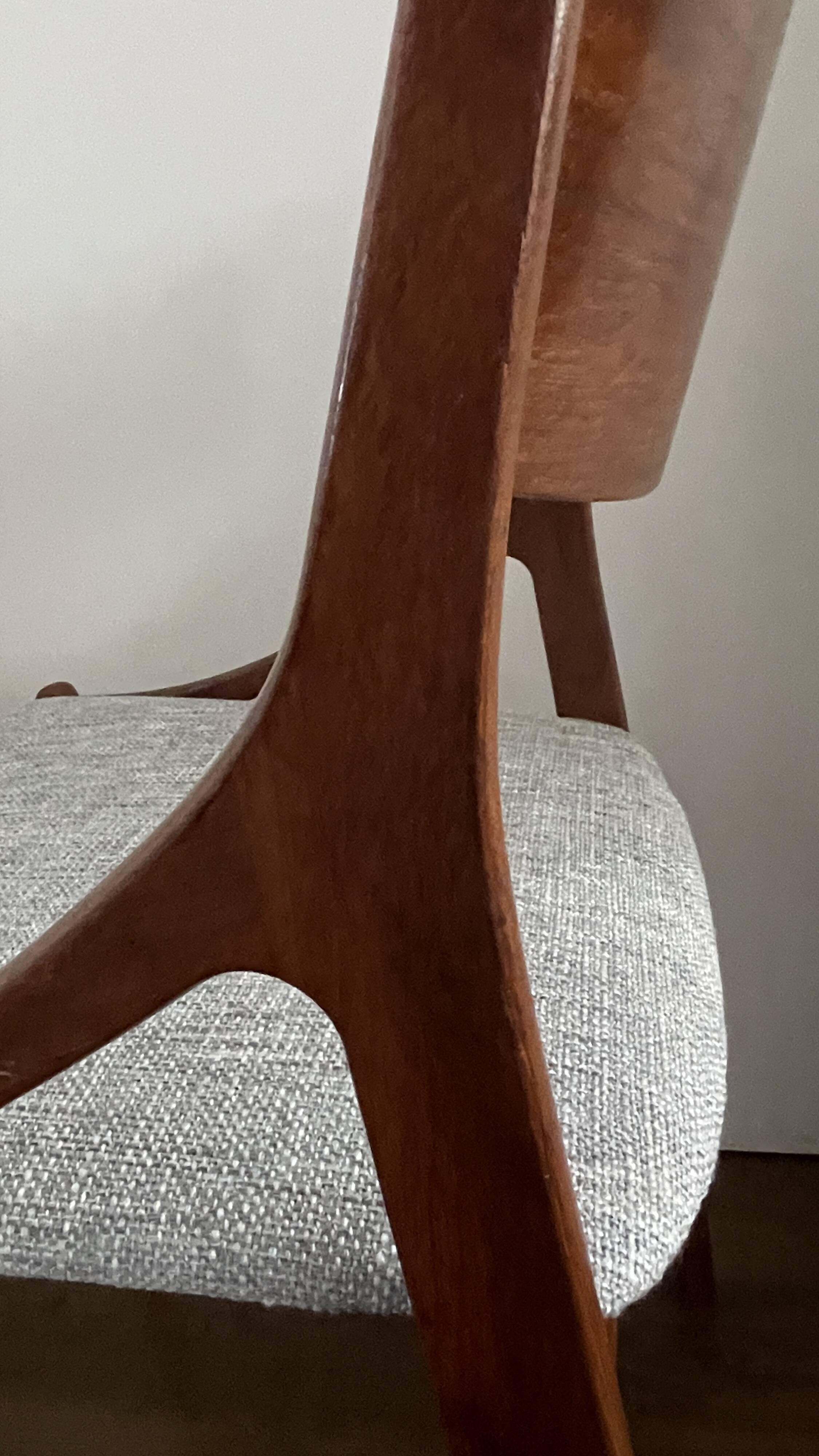 4 chaises danoises signées « Vestervig Eriksen- Made in Danmark"