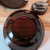 Earthenware ashtray from Salins-les-Bains