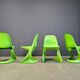 Set of 4 Casalino dining chairs by Alexander Begge for Casala, 1970s
