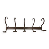 Wall coat rack bentwood bistro, 5 hooks
