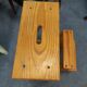 Pine stepladder stool