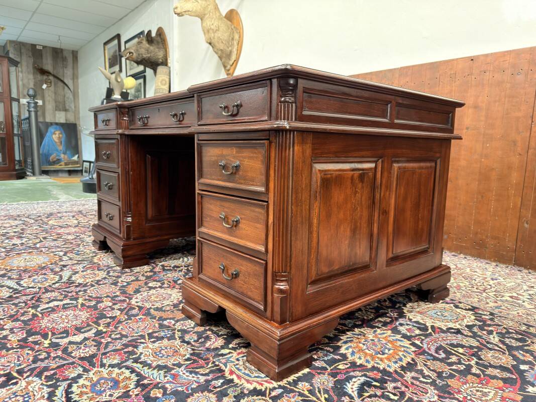 English Chesterfield Desk