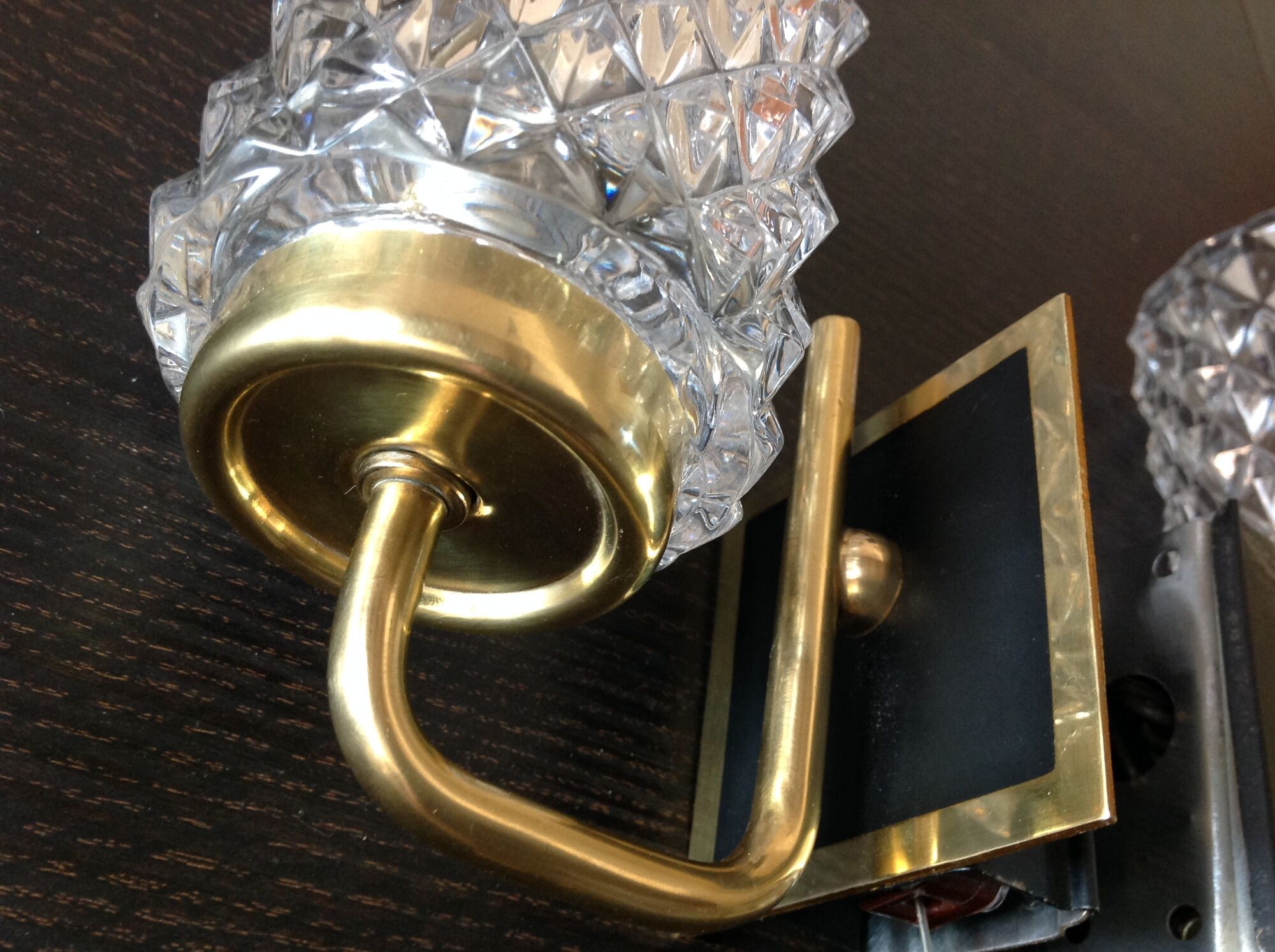 Pair of wall lights - 60s/70s