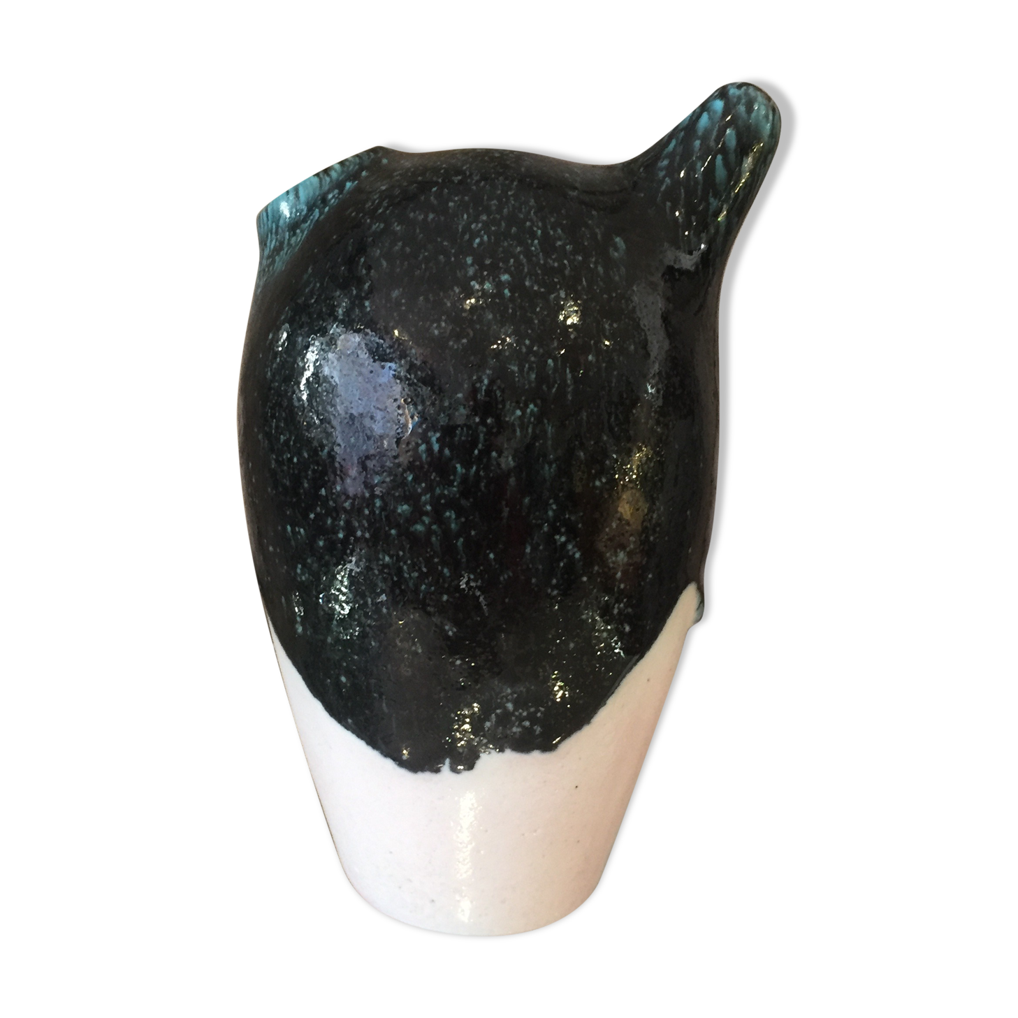 Soliflore vase in contemporary ceramic