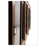 Antique Teak Bookcase with patina