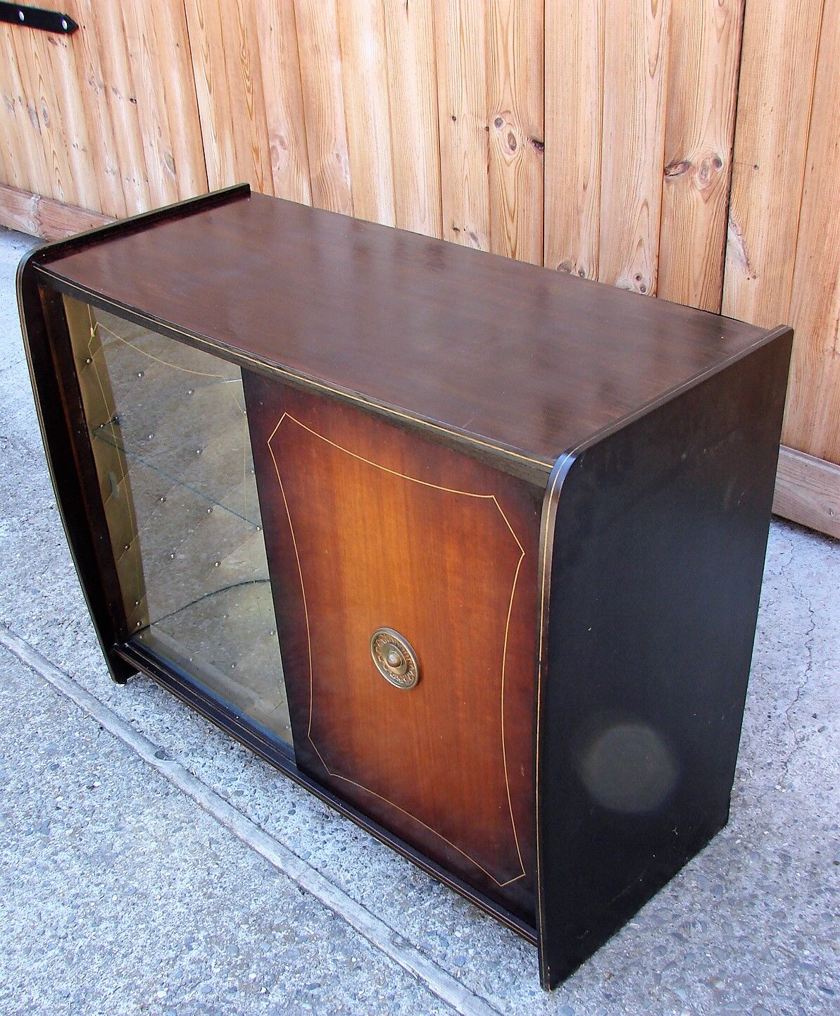 Cabinet, bar with gramophone, 60s
