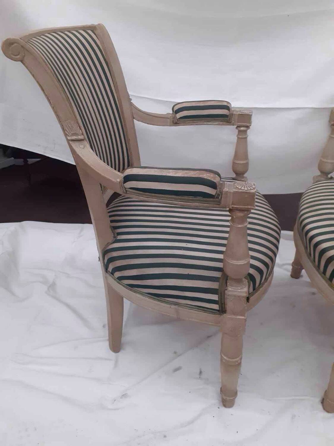 Louis XVI style Directoire armchair