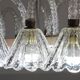 Museal 8 Light Art Decò Barovier e Toso Chandelier, Murano "Bubble" Glass,