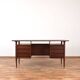 Mid-Century Polish Double-Sided Desk from Poznańskie Fabryki Mebli, 1960s.