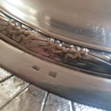 Antique silver metal top