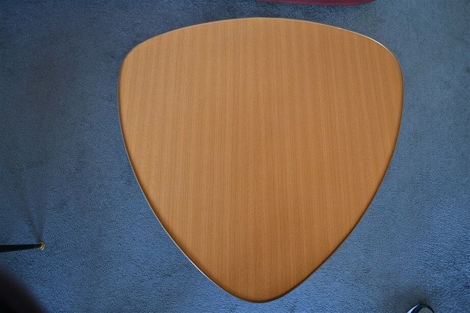 Formica table tripod compass vintage 1960 s