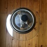 Brass standing ashtray