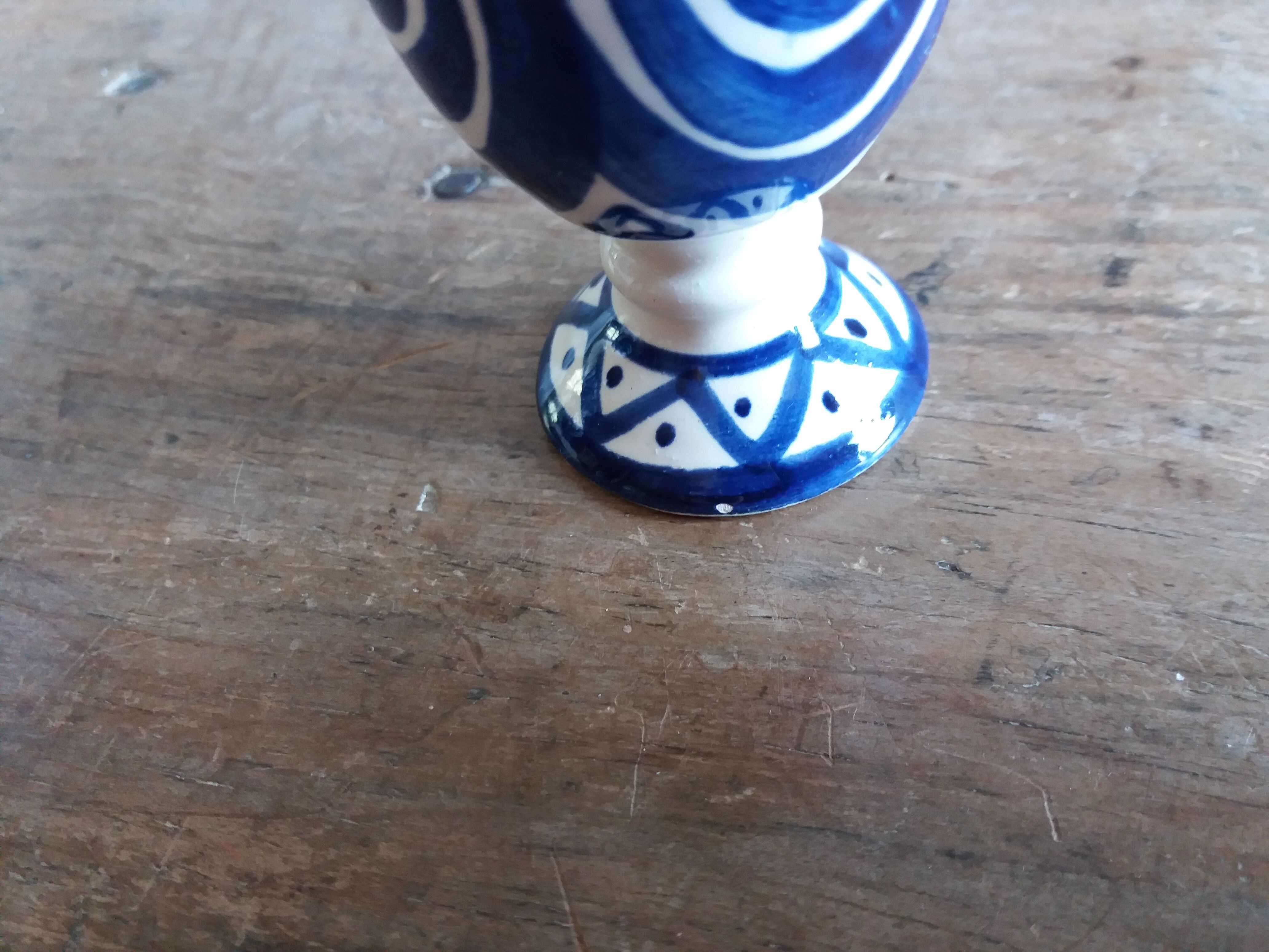 Coquetiers Saint Jean de Bretagne décor 1003 signed