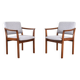 Mid-Century Danish Chairs, 1970s, Set of 2.