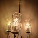 Vintage chrome chandelier