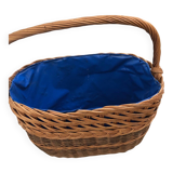 Panier osier vintage