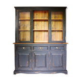 Patinated black cupboard