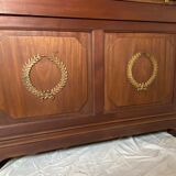 Desk box mahogany empire 1930