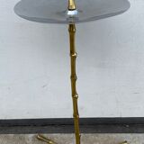 Table d'appoint, bambou en laiton