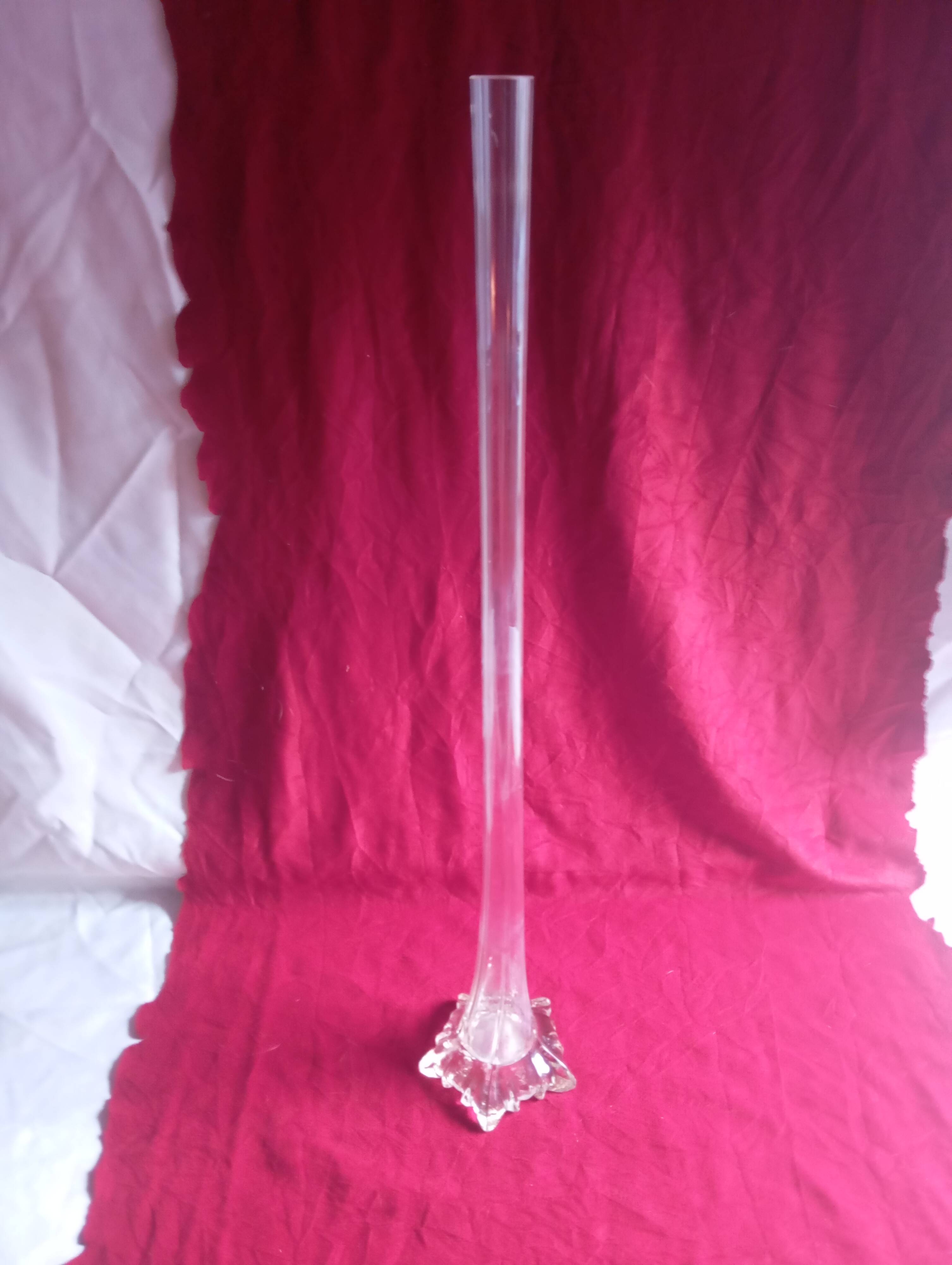 Large glass soliflore