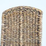 Paire de chaises sculpturales à dossier haut, années 1980, Italie