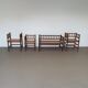 Ensemble familial Bobbin assorti 1 x banc, 3 x chaise.
