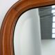 20th century Belgian Louis XV Style carved Oak Mirror