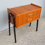 Scandinavian teak side table