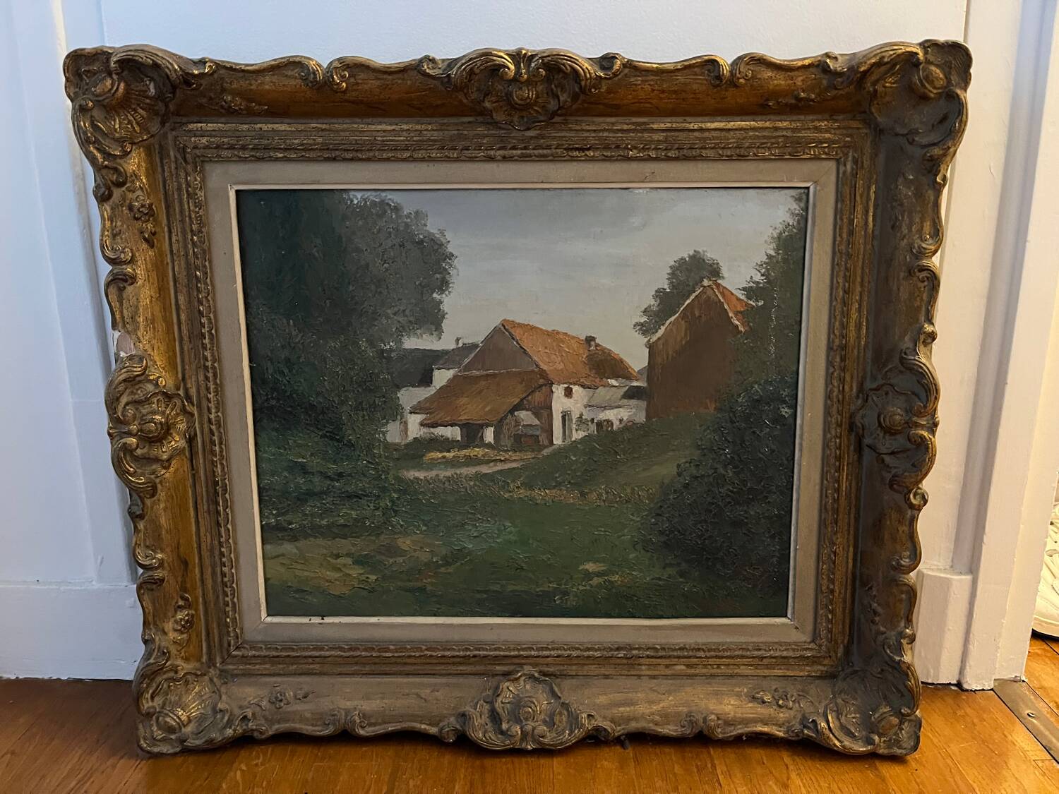 Painting: Oil on canvas - landscape