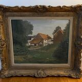 Painting: Oil on canvas - landscape