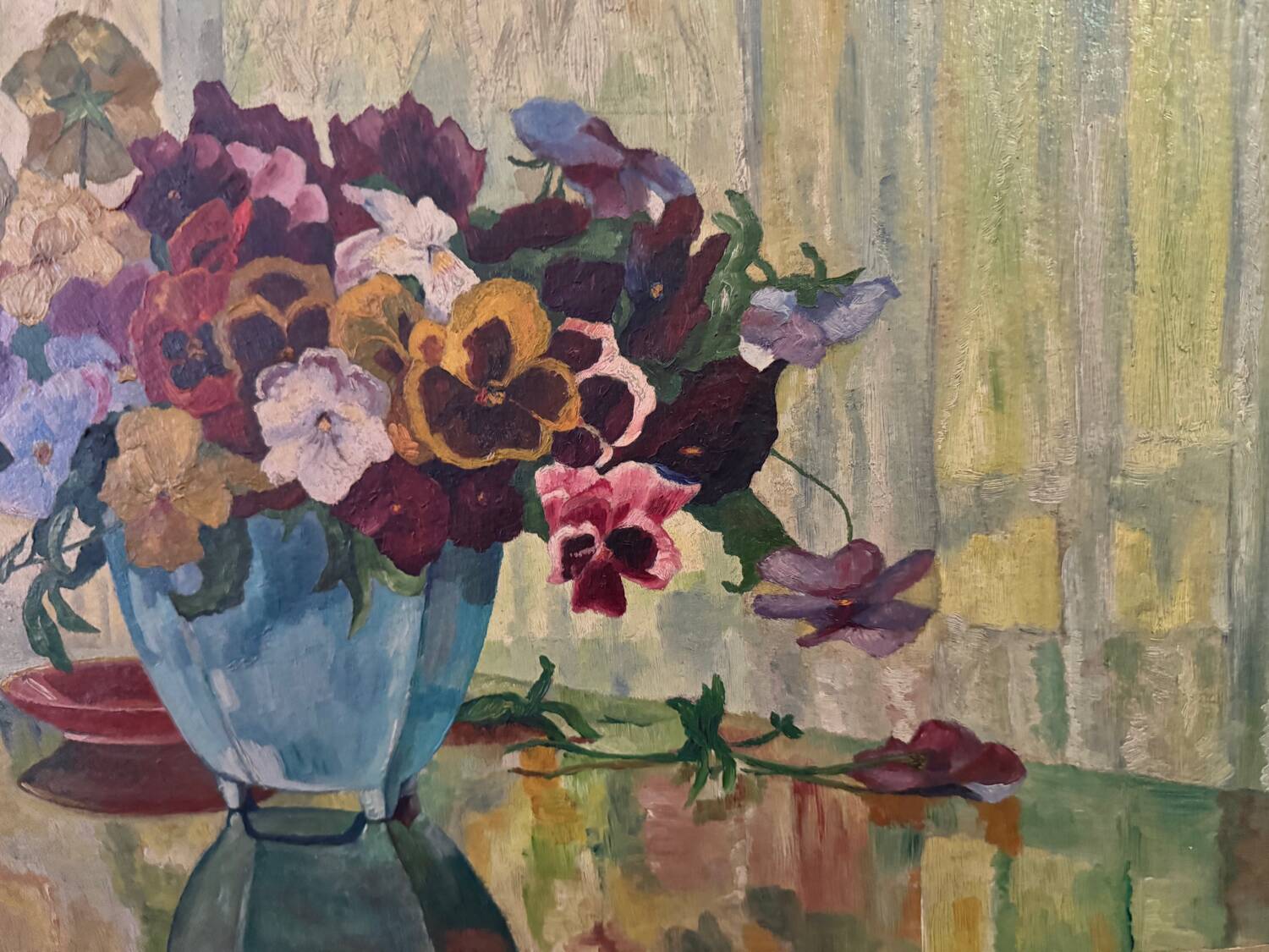 Painting, still life, G. Lang, 1947