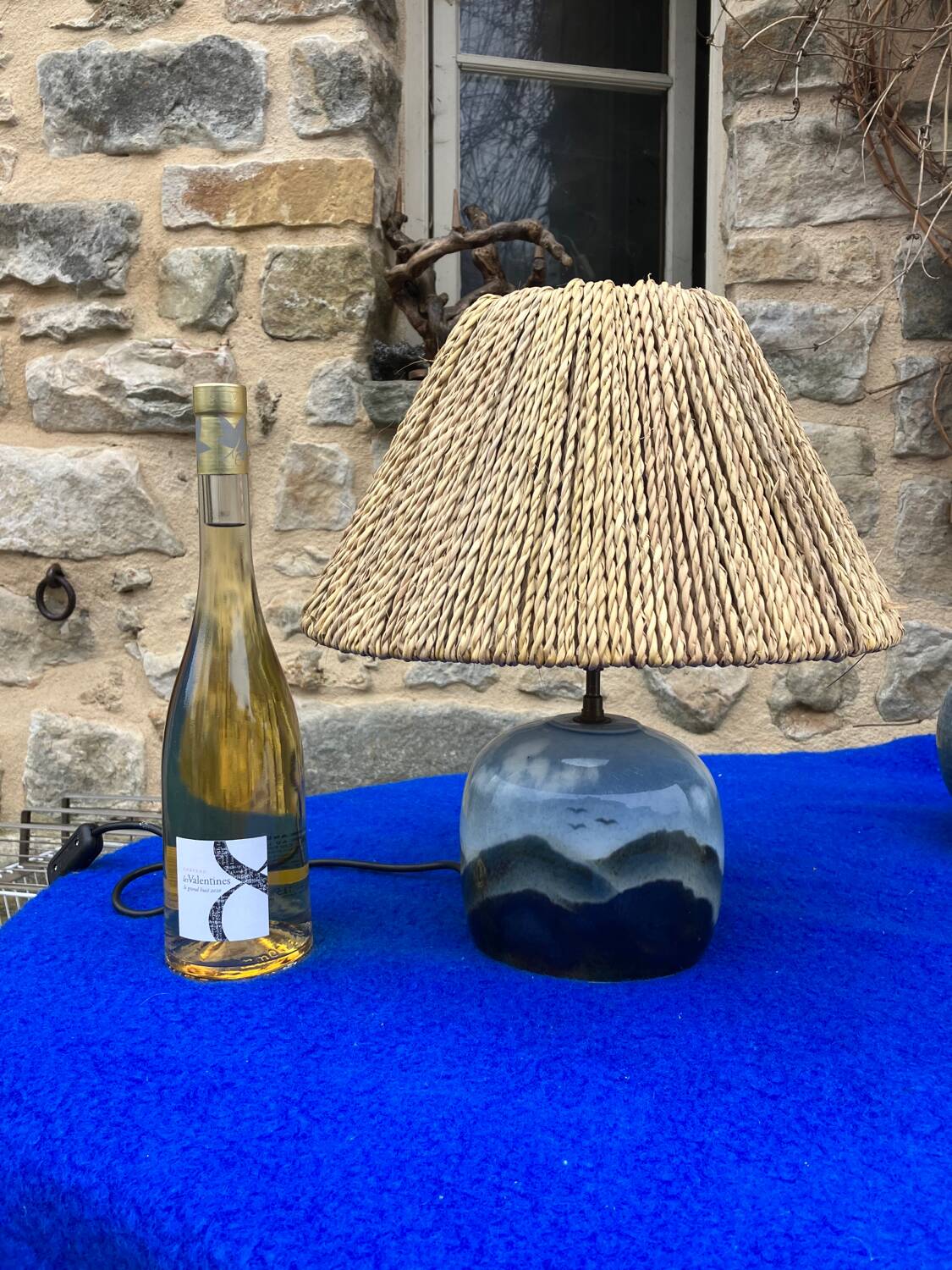 Lampe en céramique de Yves Mohy pour Virebent