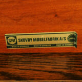 Table oak, Danish design, 70's, producer: Skovby