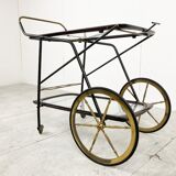 Vintage italian serving trolley, 1950s