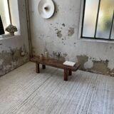 Brutalist workbench solid cherry coffee table