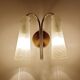Vintage Italian Glass Sconce, 1960s